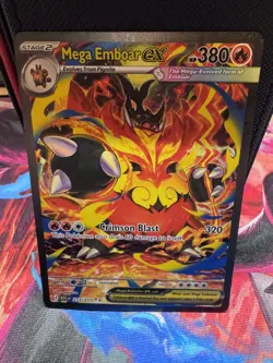 Mega Emboar ex (273/217) SIR - Pokemon TCG - Ascended Heroes - Pack fresh - Image 1