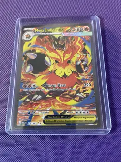 Pokemon TCG Mega Emboar EX SIR 273/217 Ascended Heroes NM - Image 1