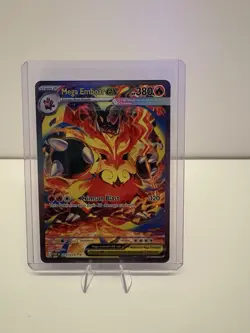Pokemon TCG Mega Emboar EX SIR 273/217 Ascended Heroes NM - Image 1