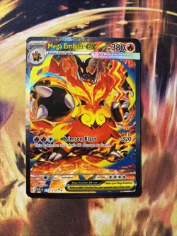 Pokemon TCG - Mega Emboar Ex 273/217 - Ascended Heroes - SIR - Image 1