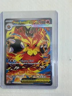 Pokemon TCG; Mega Emboar EX SIR #273/217; Ascended Heroes Pack Fresh - Image 1