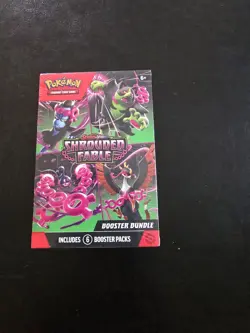 Pokemon TCG: Scarlet & Violet-Shrouded Fable Booster Bundle (6 Packs) NEW/SEALED - Image 1