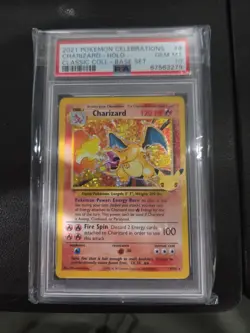 PSA 10 - GEM MINT Charizard - Pokemon Celebrations Classic Collection 4/102 - Image 1