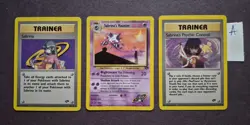 Nintendo WOTC Pokemon TCG Gym Challenge 3-Card Lot Sabrina - Image 3
