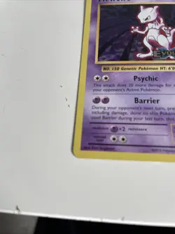 STAMPED Mewtwo 51/108 XY Evolutions Pre-Release Promo Pokemon TCG Card LP+ - Image 4