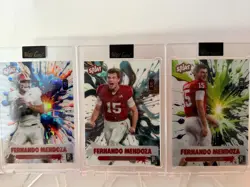 2026 Wild Card Splat Fernando Mendoza Rookie Football Cards 1/1 - Image 1