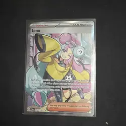 Iono 254/193 SV02 Paldea Evolved Ultra Rare Full Art Holo Trainer EN - Image 1