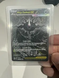 Mega Darkrai EX 116/084 SR Full Art Pitch Black PACK FRESH - Image 3