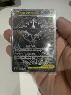 Mega Darkrai EX 116/084 SR Full Art Pitch Black PACK FRESH - Image 4