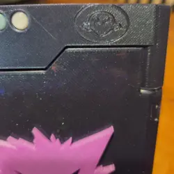 Pokedex GENGAR EVO HOLO DISPLAY Pokemon PSA Slab 3D PRINT GLOW IN THE Dark HOLO - Image 5