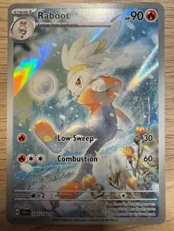 Raboot Holo Illustration Rare SV07: Stellar Crown 147/142 LP - Image 1
