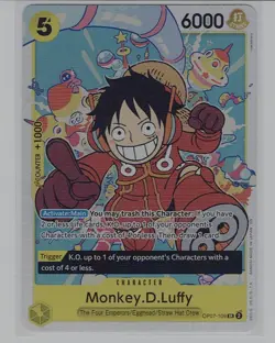 Monkey.D.Luffy OP07-109 SR One Piece Premium Booster The Best Vol. 2 NM - Image 1