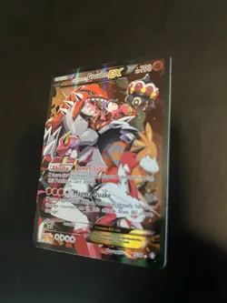 Pokemon TCG Team Magma's Groudon EX Holo Full Art Rare Card 15/34 Double Crisis - Image 5