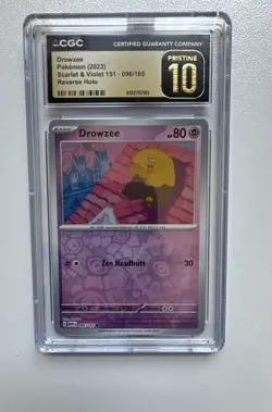 Drowzee 096/165 Sv: Scarlet & Violet 151 Reverse Holo - Image 1