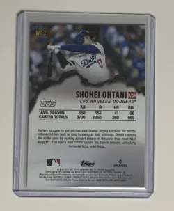 2024 Topps Chrome - 1996 Wrecking Crew Shohei Ohtani #WC-2 Dodgers NM/M - Image 2