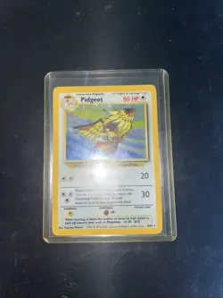 1999 Jungle Pidgeot NO SYMBOL ERROR HOLO Pokemon # 8/64 - Image 1
