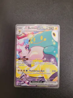Pokemon TCG - Iono's Bellibolt ex 183/159 SIR - SV Journey Together - NM - Image 1