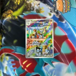 Machoke Holo Pokemon Scarlet & Violet 151 Sv: Scarlet & Violet Machoke 177/165 - Image 1