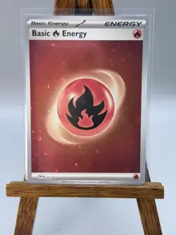 Pokemon - Fire Energy SVE 002 HD Holo 151 NM HD - Image 2