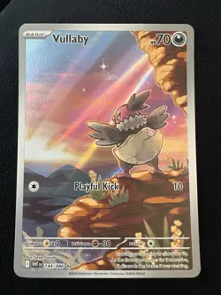 Vullaby Sv: White Flare 144/086 Illus Rare Holo ENG 70 HP - Image 1