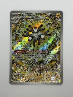 Magneton 159 Pokemon Center Stamp TCG SVP Surging Sparks Black Star Promo - Image 1