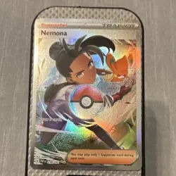Pokemon Nemona 238/091 SV: Paldean Fates Special Illustration Rare Full Art Holo - Image 1