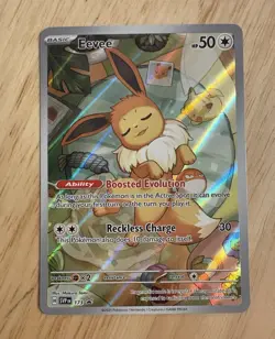 S#0052 Pokemon TCG Eevee 173 Sv: Scarlet & Violet Promo Holo EN 50HP - Image 1