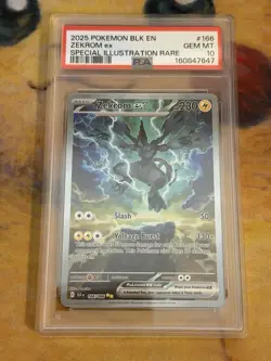 Zekrom ex 166/086 Sv: Black Bolt Holo PSA 10 💎 - Image 1