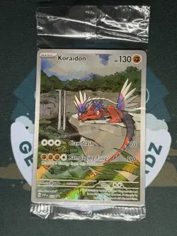Pokemon TCG Koraidon SVP014 Scarlet & Violet ETB Promo SEALED NM - Image 1