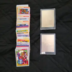 Marvel Impel Universe Trading Cards 1991 Lot of 158, 2 Gambit Holograms - Image 1