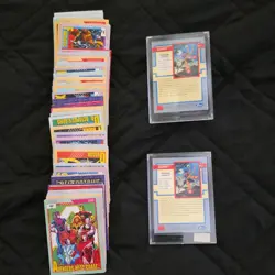 Marvel Impel Universe Trading Cards 1991 Lot of 158, 2 Gambit Holograms - Image 2