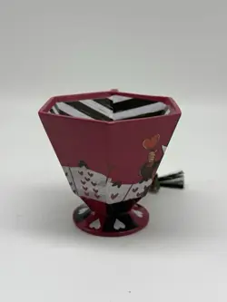 Disney Queen of Hearts Teacup Ornament Alice in Wonderland Mad Tea Party New - Image 2