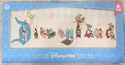 Disneyland Marquee 70th Anniversary 11 Pin Box set LE 2200 - Image 1