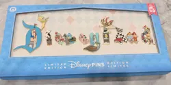 Disneyland Marquee 70th Anniversary 11 Pin Box set LE 2200 - Image 2