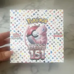 Pokemon TCG Pokemon Card 151 sv2a Japanese Booster Box 20 Packs 1 Box (2023) - Image 1