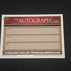 2014 The Autograph Card Dawn Wells Auto. Mary Ann From Gilligan's Island #USA1 - Image 2