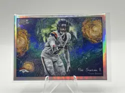 Topps 2025 Topps Cosmic Chrome Stars In The Night Pat Surtain II Broncos #STN-25 - Image 1