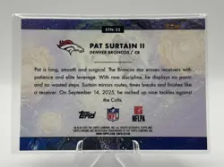 Topps 2025 Topps Cosmic Chrome Stars In The Night Pat Surtain II Broncos #STN-25 - Image 2
