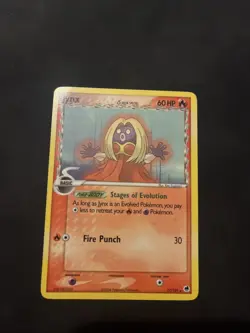 Pokemon TCG Jynx Card EX Dragon Frontiers, Delta Species, 17/101, Regular Rare - Image 1
