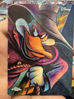 Topps Chrome Disney Darkwing Duck 35 Years AD-7 Insert Art James C. Mulligan - Image 1