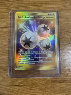 Pokemon Triple Acceleration Energy Secret Rare #234/214 Sun And Moon - Image 1