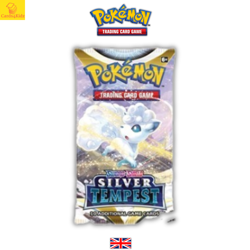 Pokemon Silver Tempest Booster Pack New Sealed English Sword & Shield - Image 1