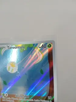 Pokemon TCG Tarountula Scarlet & Violet Base Set 199/198 Holo Illustration Rare - Image 3