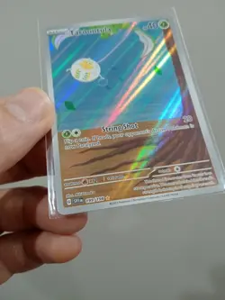 Pokemon TCG Tarountula Scarlet & Violet Base Set 199/198 Holo Illustration Rare - Image 5