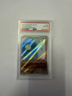 Pokemon TCG Tarountula Scarlet & Violet Base Set 199/198 Holo Illustration Rare - Image 1