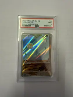 Pokemon TCG Tarountula Scarlet & Violet Base Set 199/198 Holo Illustration Rare - Image 1