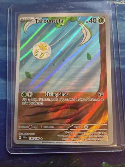 Pokemon TCG Tarountula 199/198 Scarlet Violet Base Illustration Rare NM - Image 1