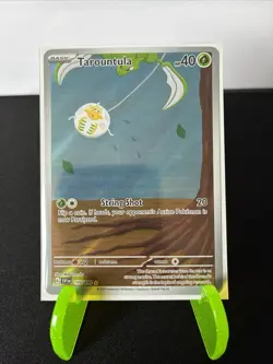 Pokemon TCG Tarountula 199/198 Scarlet & Violet Base Set Illustration Rare Holo - Image 1