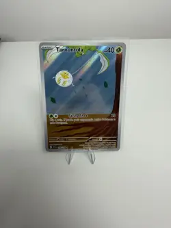 Pokemon TCG Tarountula 199/198 Scarlet & Violet Base Set Illustration Rare Holo - Image 1