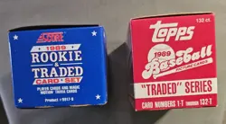 Ken Griffey JR 1989 Topps Traded Set and 1989 Score Traded Set - Image 3